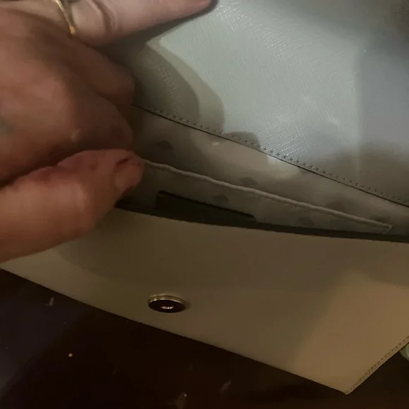 New York Carson Crossbody Handbag Med Nimbus Grey by Kate Spade - Picture 7 of 7